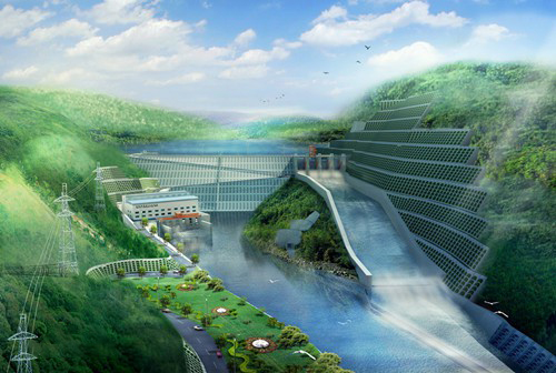 北关老挝南塔河1号水电站项目